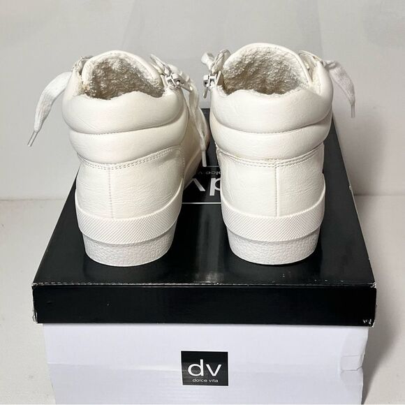 Dolce Vita Holand Lace-Up High Top Sneakers - Picture 6 of 7